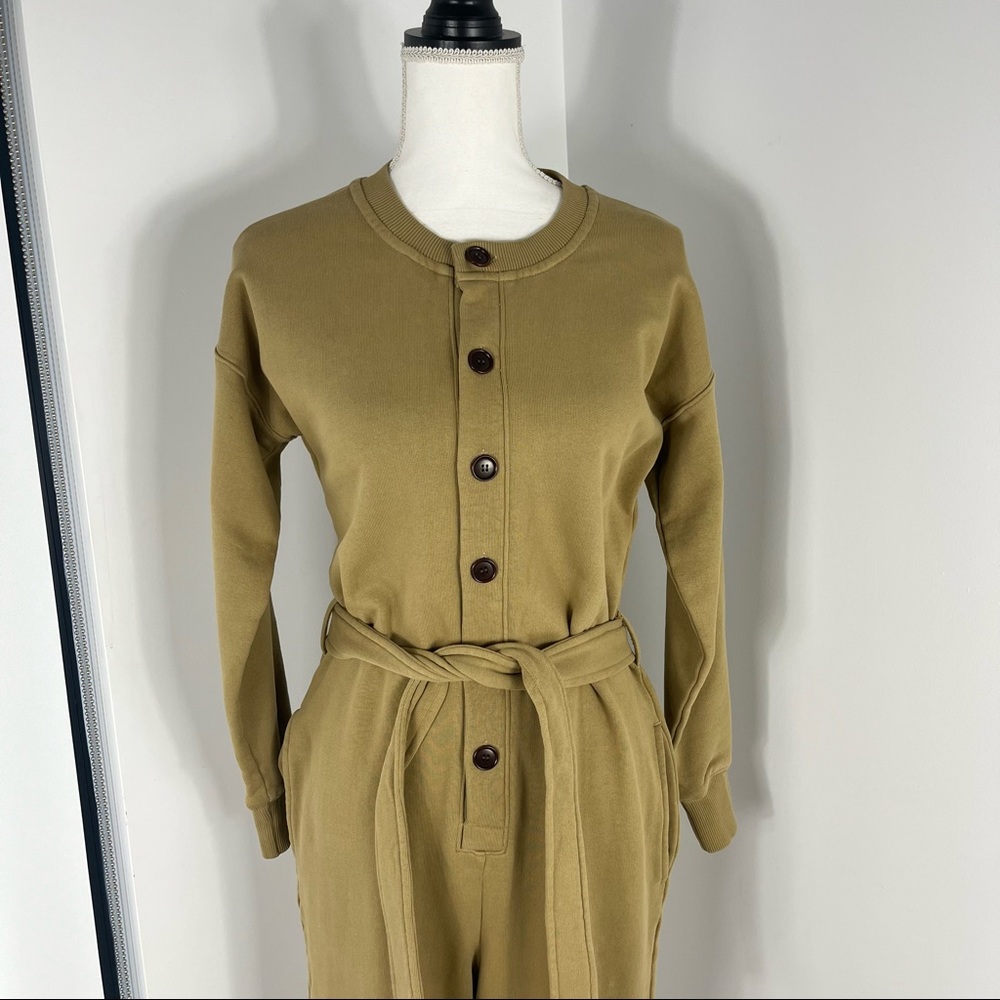 NEW Alex Mill French Terry jumpsuit - Picture 2 of 10